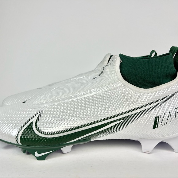Nike Vapor Edge Pro 360 P White Fir Green Men’s Football Cleats Size 15 main image 5